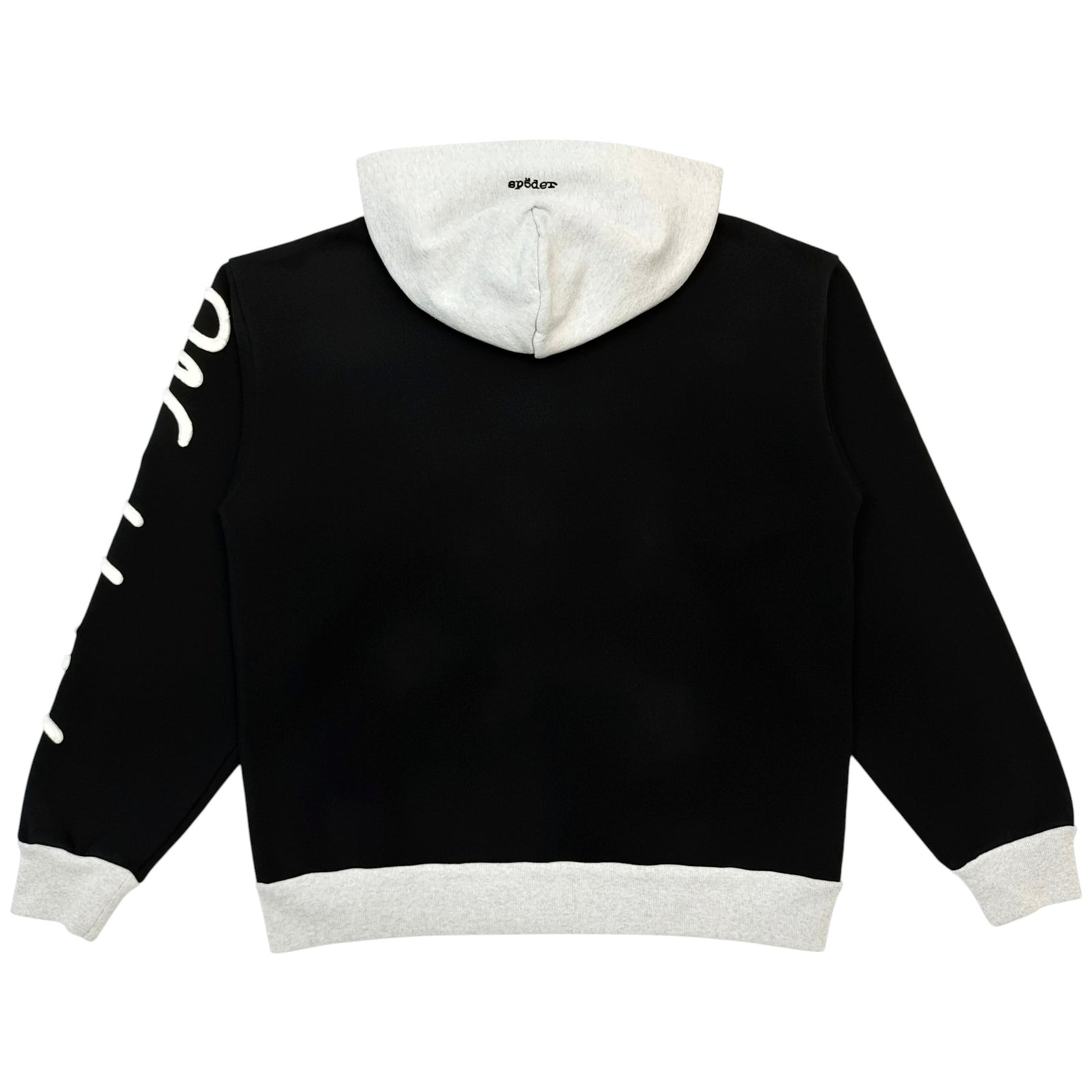 TRIPLE 5 STITCH FULL ZIP HOODIE SWEATSHIRT BLACK