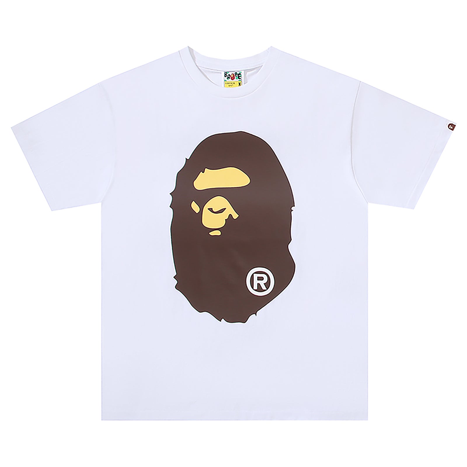 CLASSIC BIG APE HEAD T-SHIRT WHITE | A BATHING APE