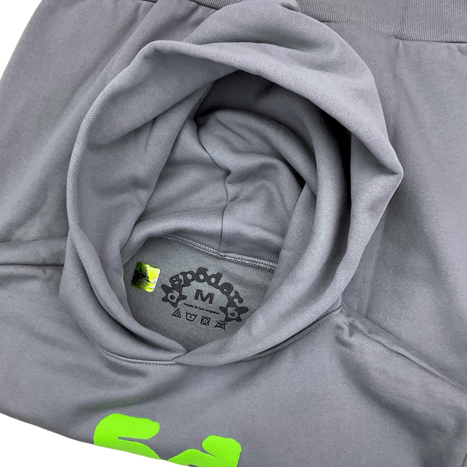 BELUGA HOODIE SWEATSHIRT SLATE GREY GREEN
