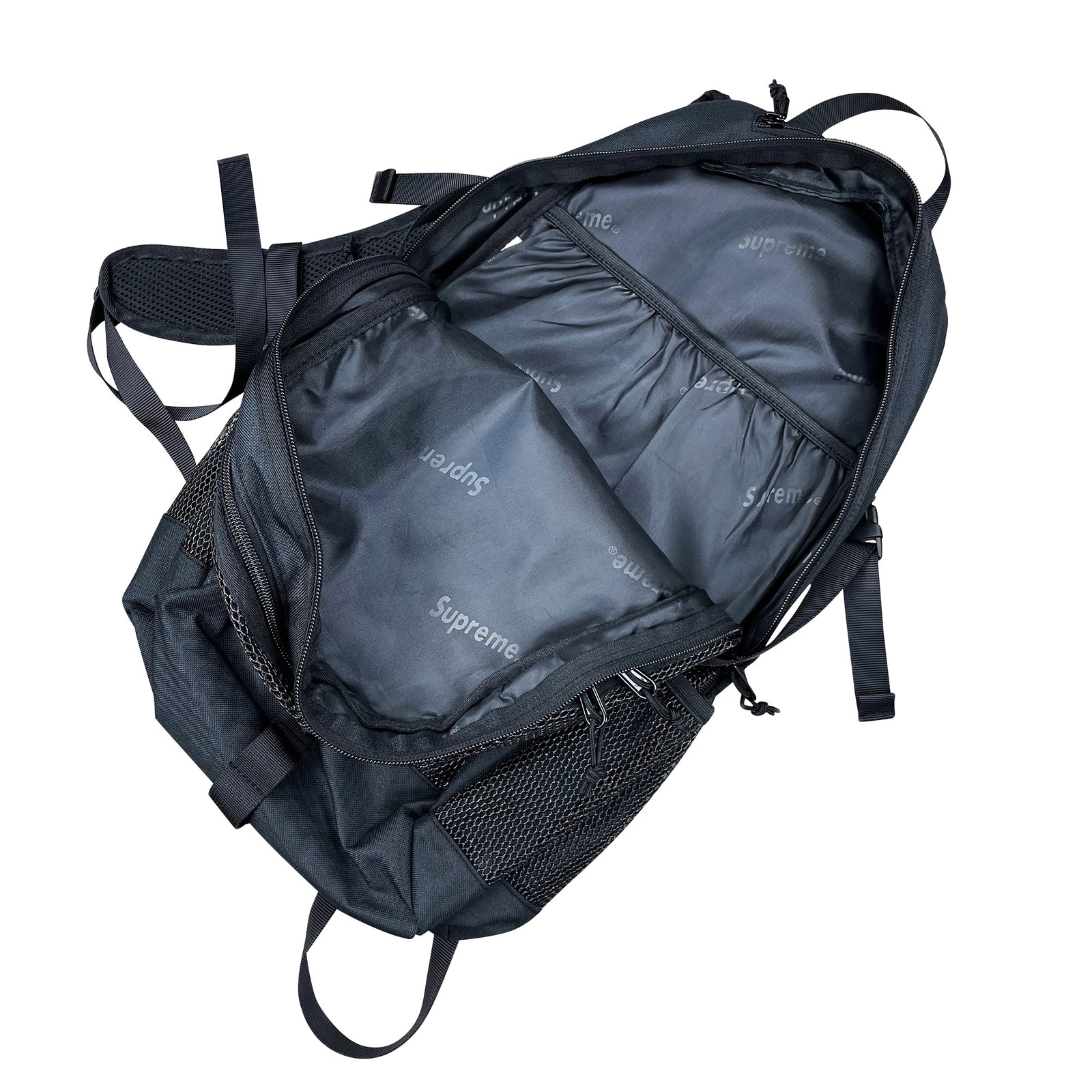 MESH BACKPACK BLACK (SS20)