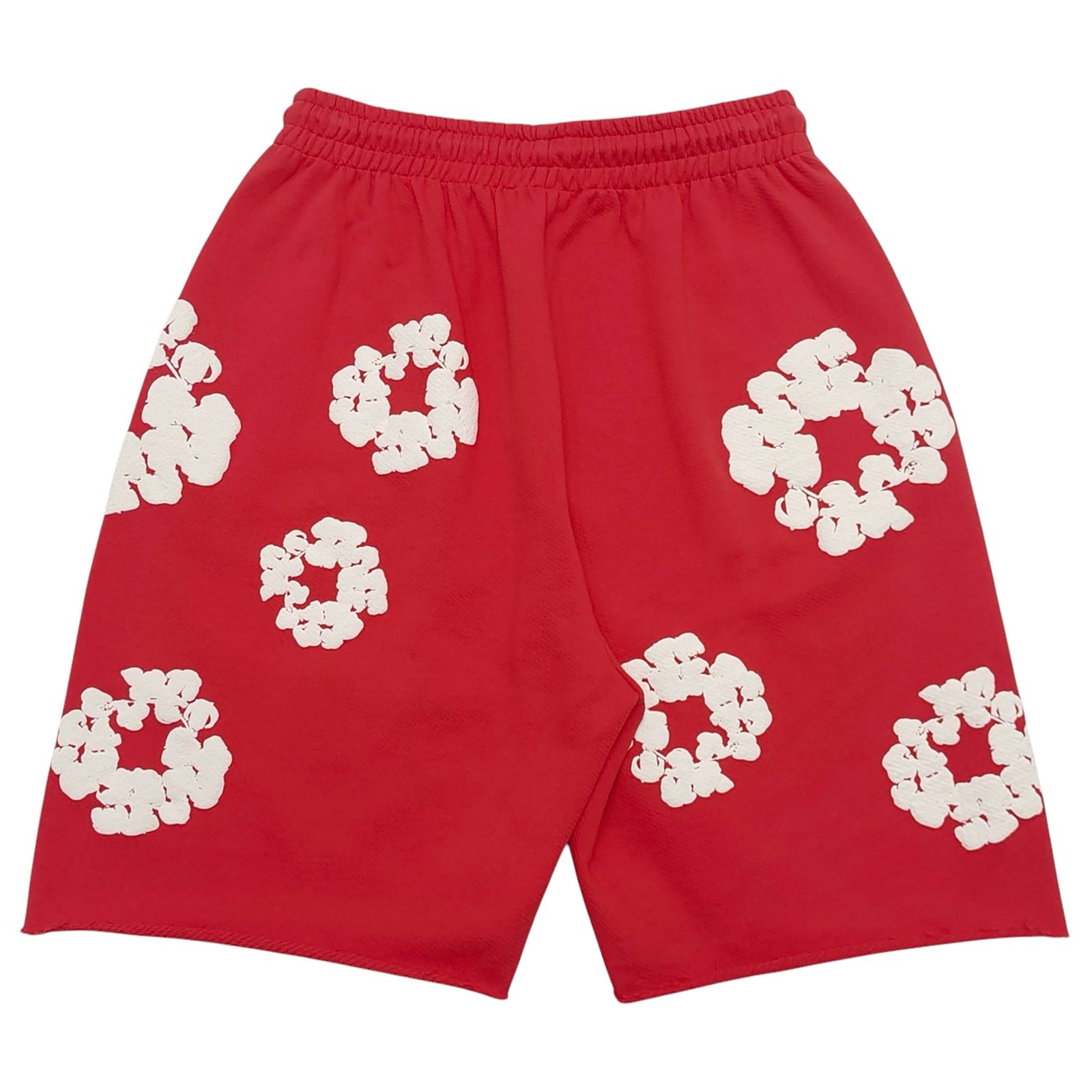 THE COTTON WREATH SHORTS RED
