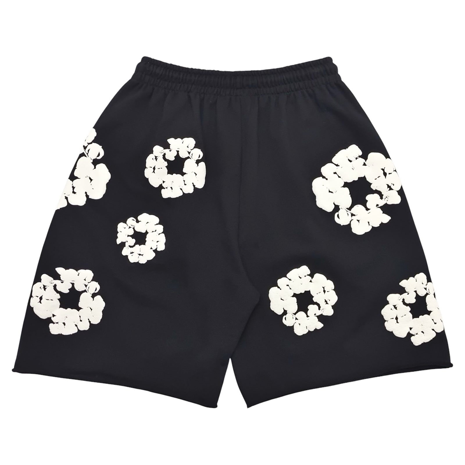 THE COTTON WREATH SHORTS BLACK