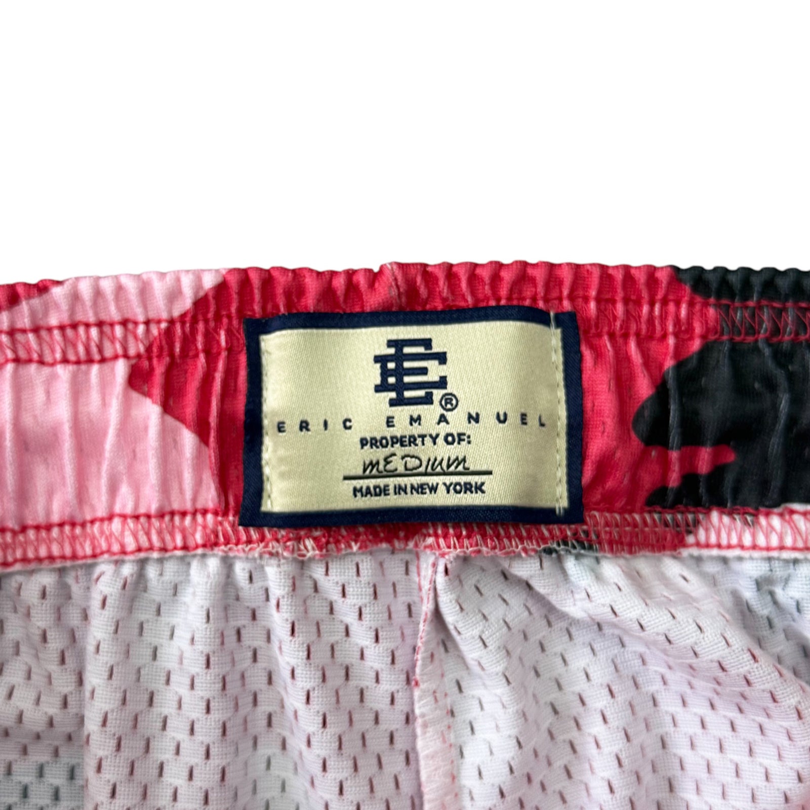 EE BASIC SHORTS PINK BLACK CAMO