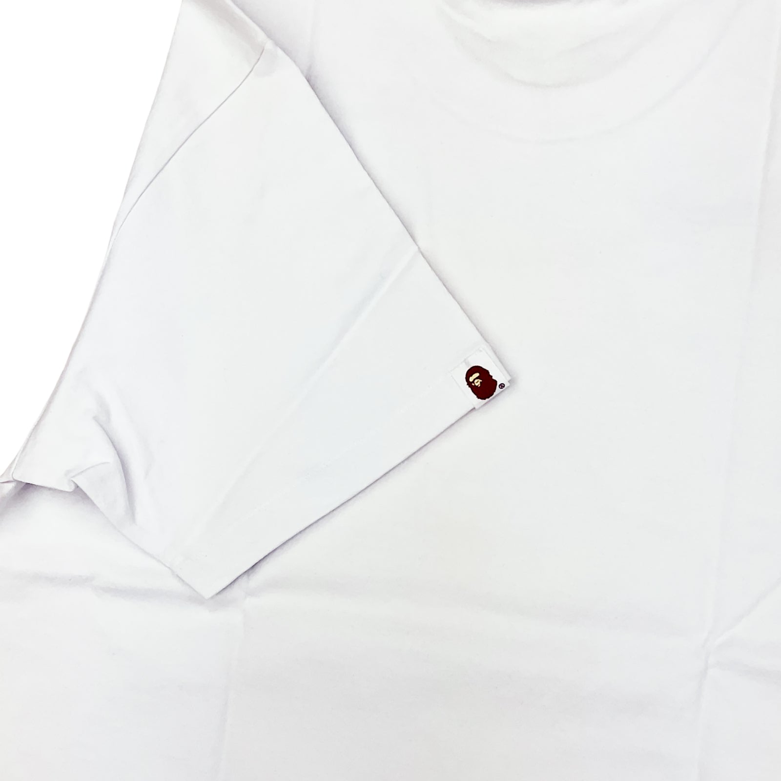 RAINBOW APE HEAD T-SHIRT WHITE | A BATHING APE