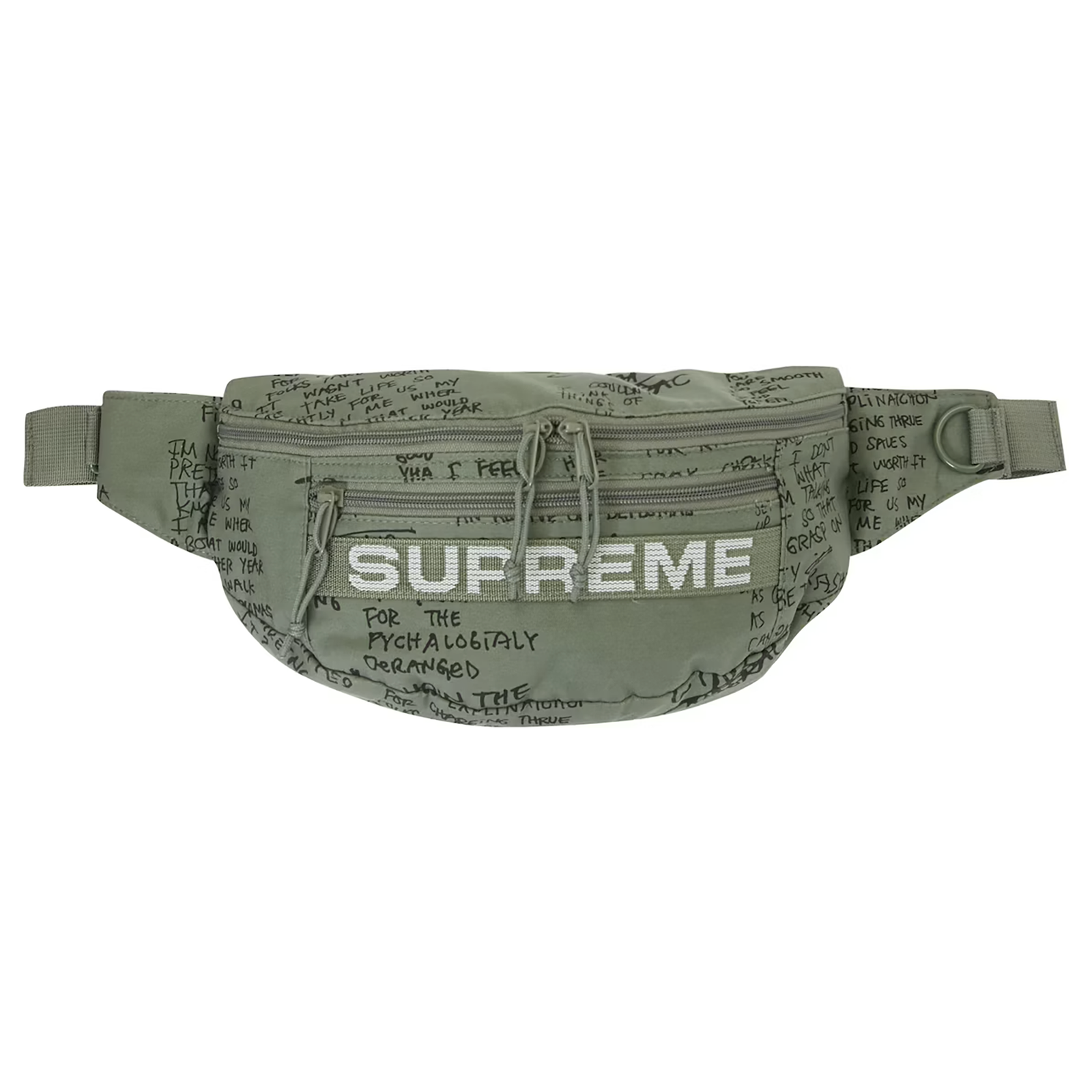 MILITARY WAIST BAG OLIVE GONZ GREEN (SS23)
