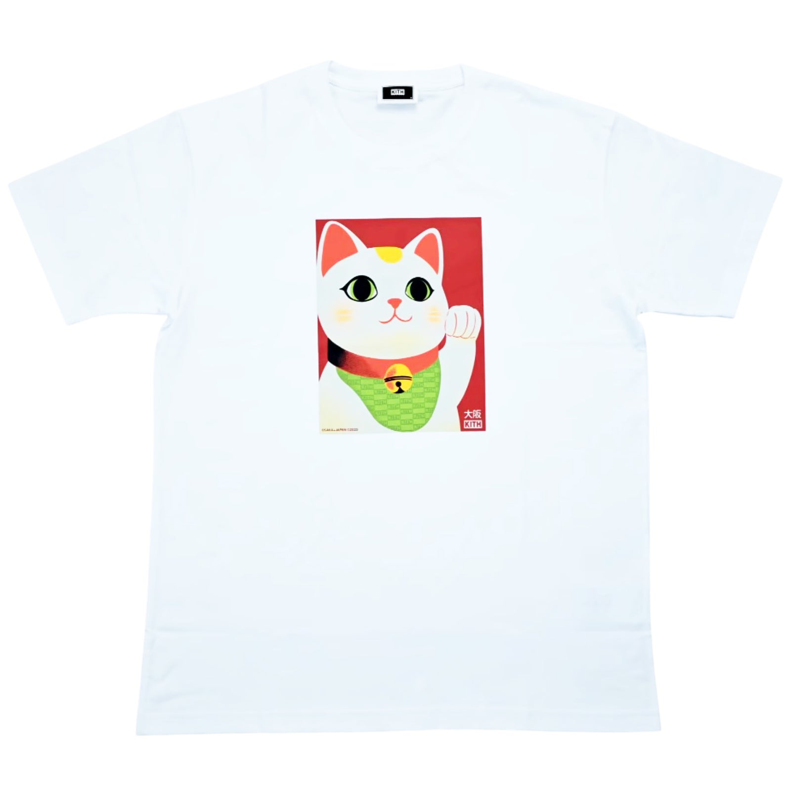 OSAKA MANEKI NEKO VI T-SHIRT WHITE