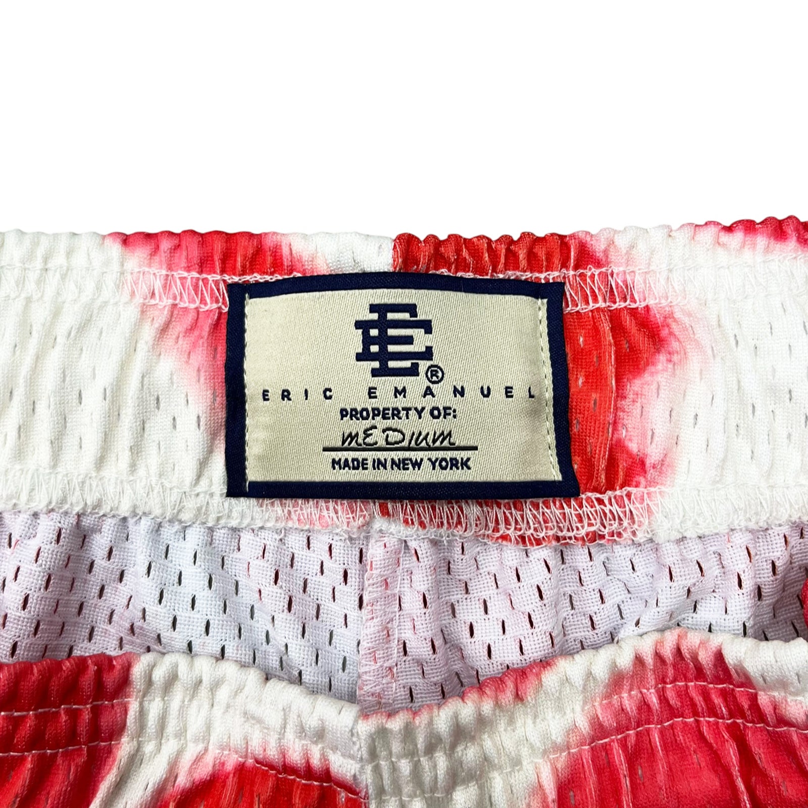 EE VALENTINES DAY KISS SHORTS WHITE