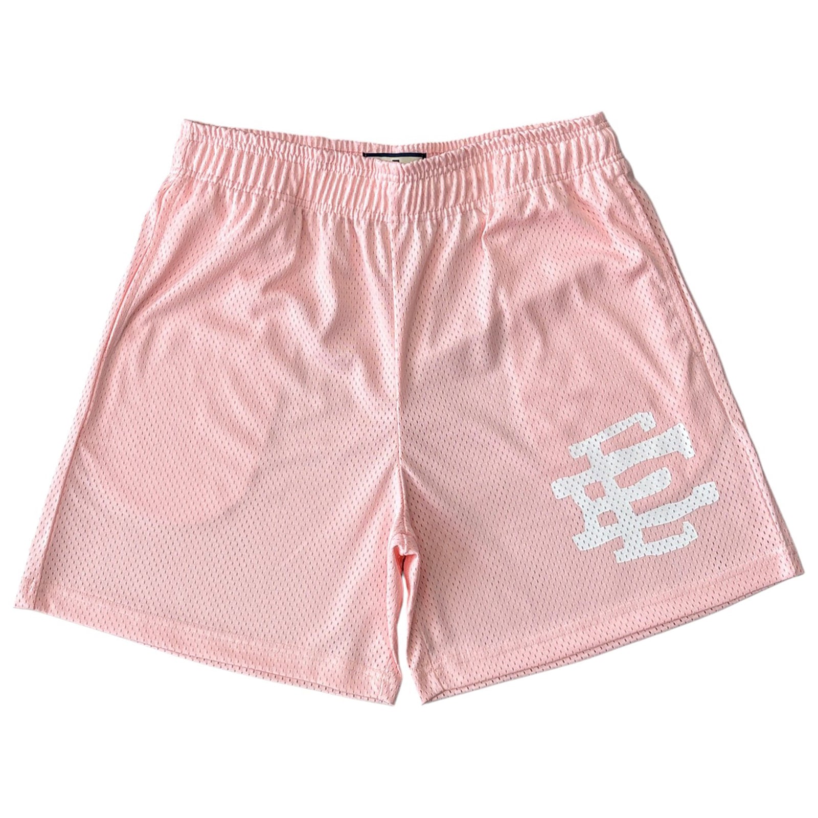EE X AKIMBO TYRRELL WINSTON SHORTS ROSE QUARTZ WHITE
