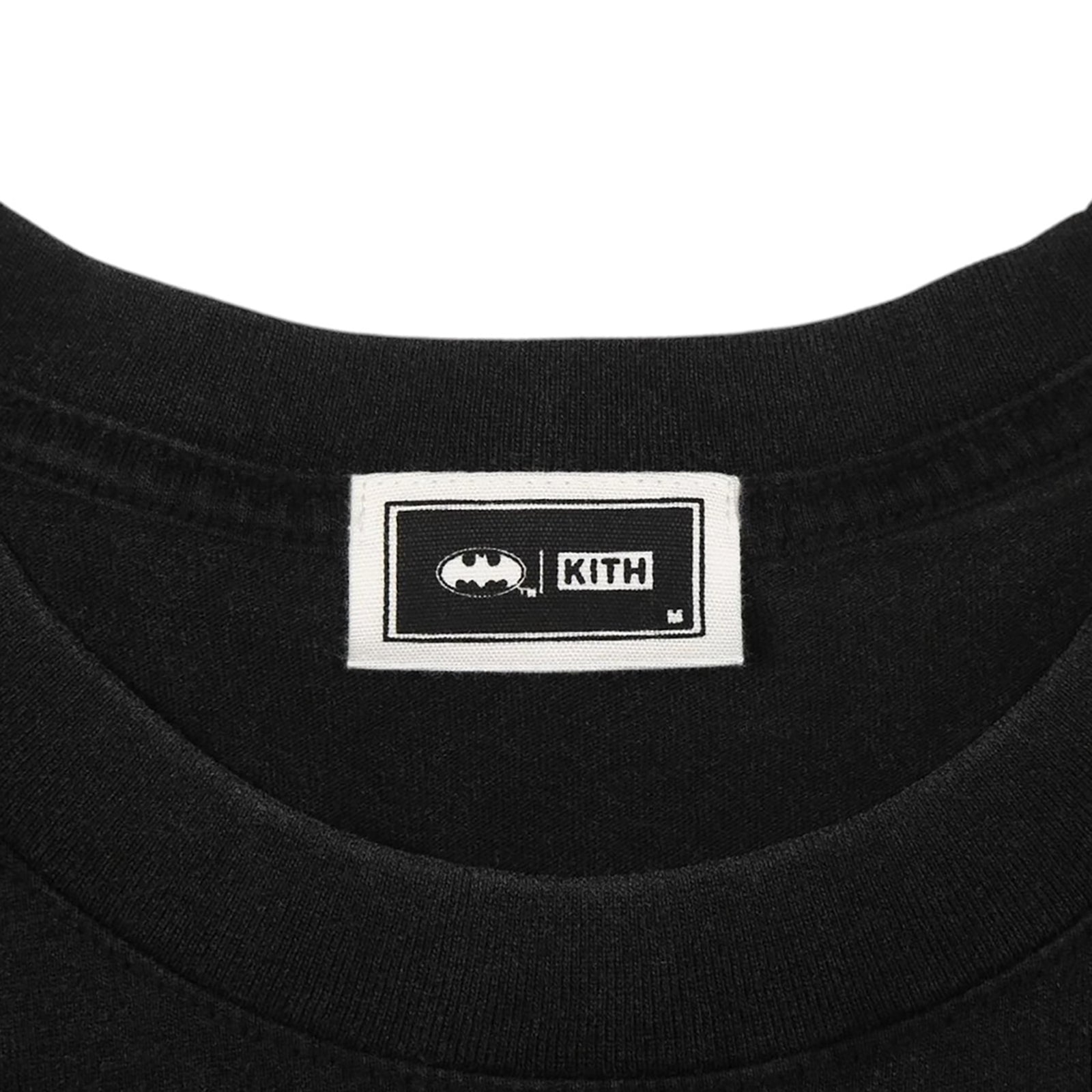 BATMAN DARK KNIGHT INTERNATIONAL VINTAGE T-SHIRT BLACK