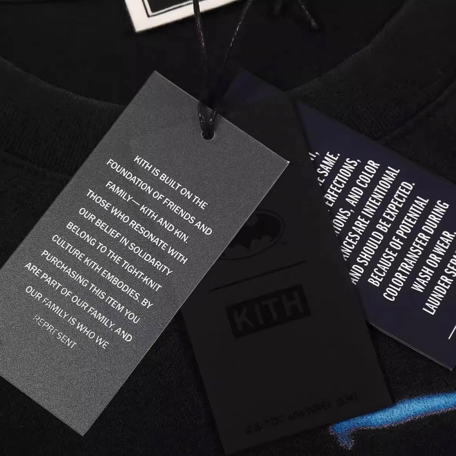 BATMAN DARK KNIGHT VINTAGE T-SHIRT BLACK