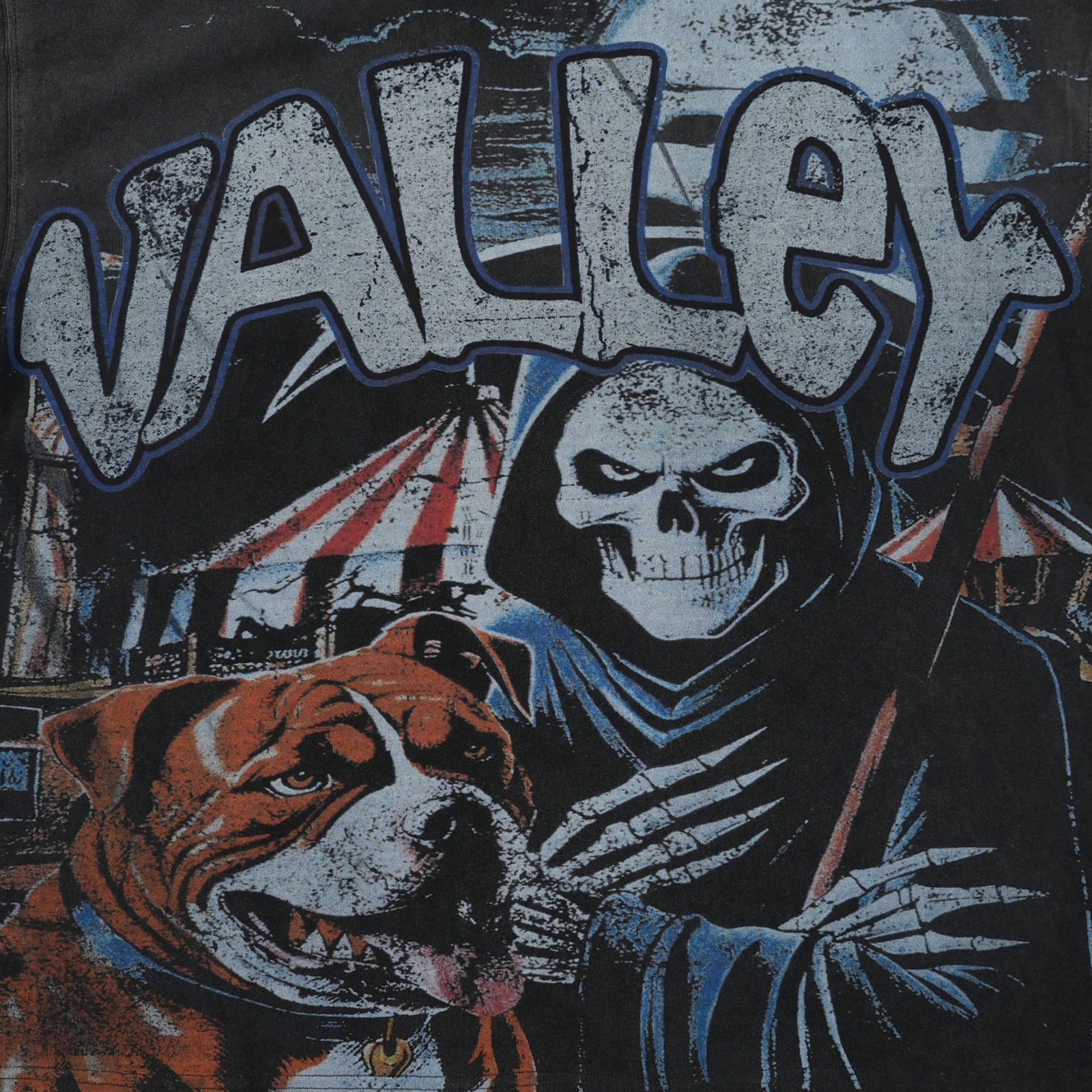 GRIM REAPER T-SHIRT VINTAGE BLACK