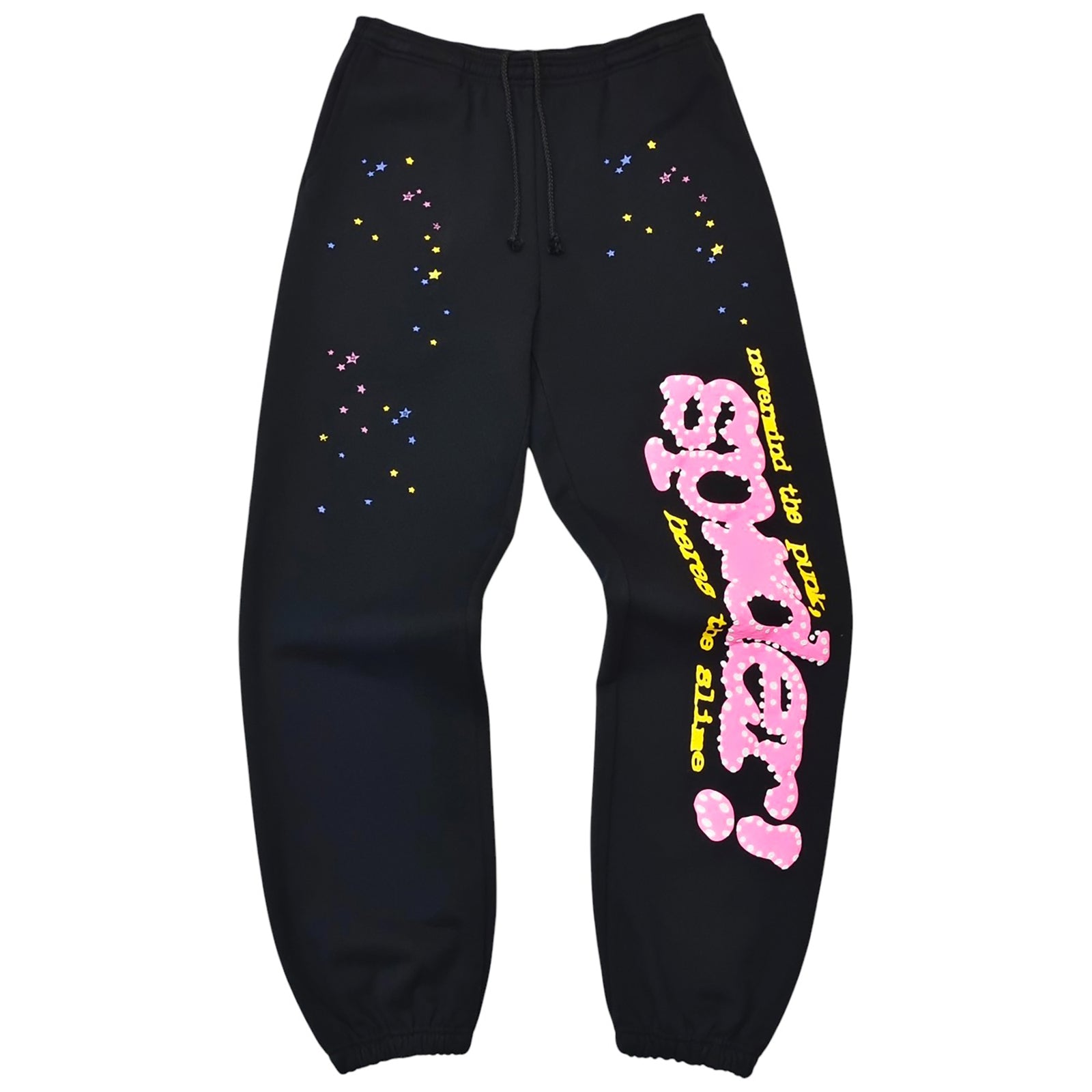 P*NK V2 SWEATPANTS BLACK PINK