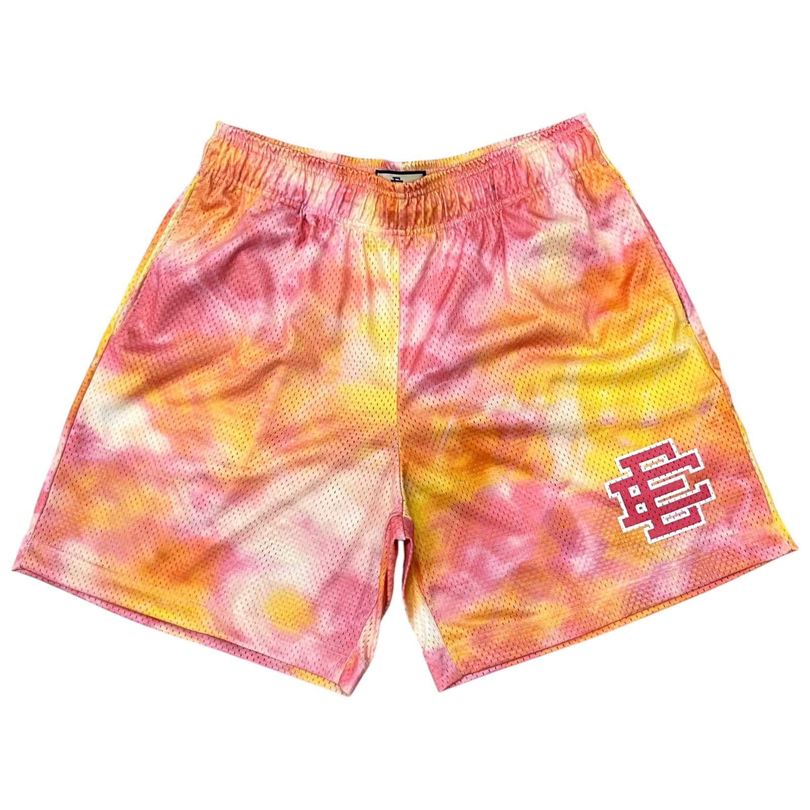 EE BASIC SHORTS PINK TIE DYE