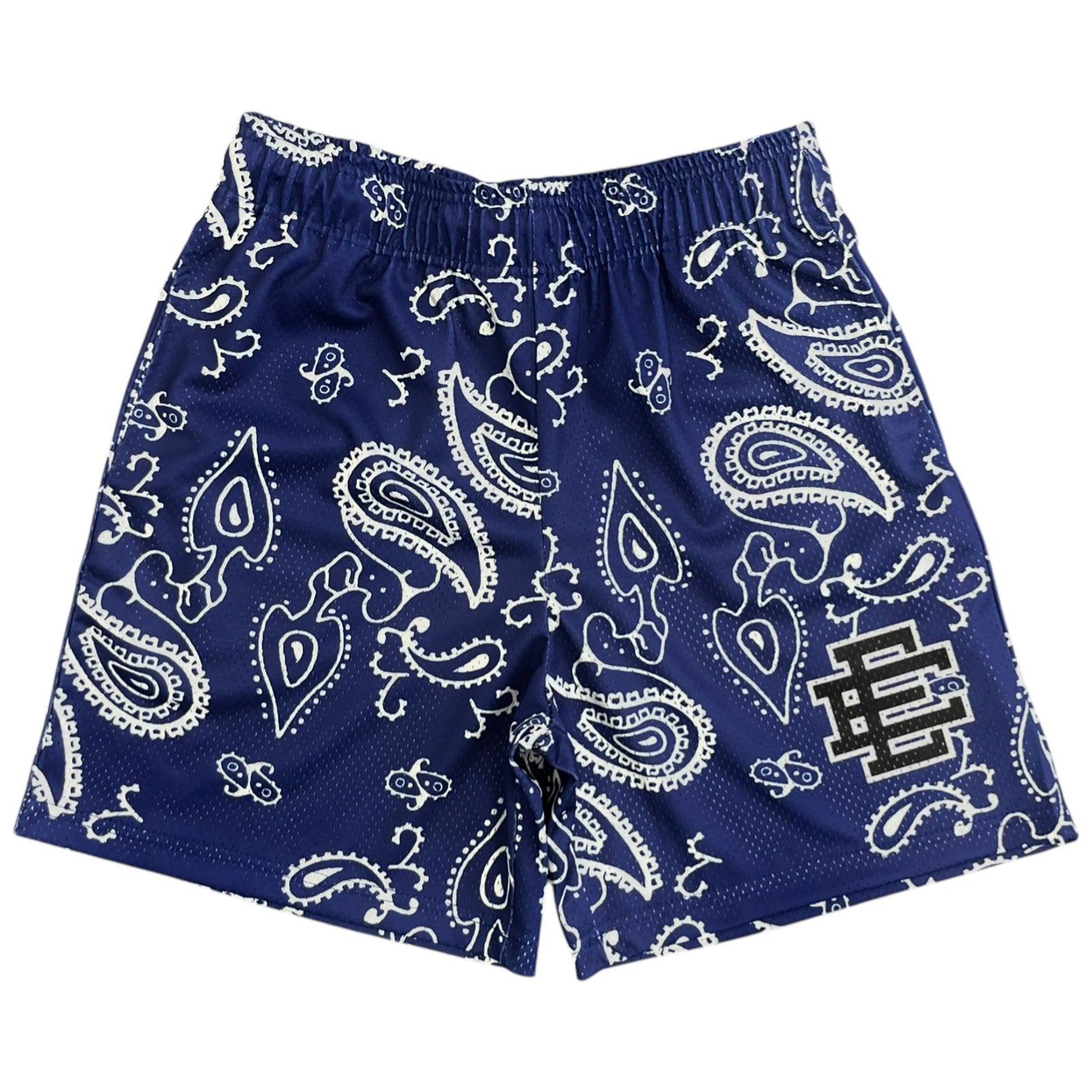 EE BASIC SHORTS BLUE PAISLEY
