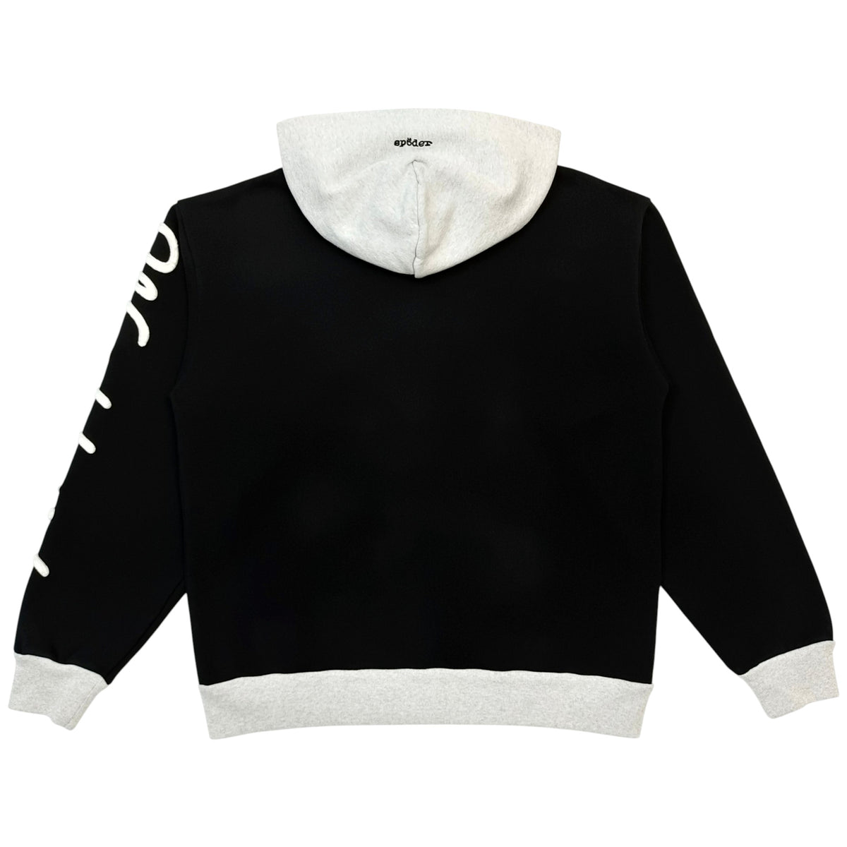 TRIPLE 5 STITCH FULL ZIP HOODIE SWEATSHIRT BLACK