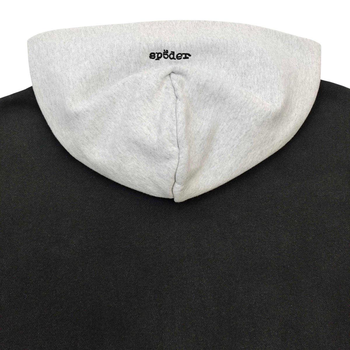 TRIPLE 5 STITCH FULL ZIP HOODIE SWEATSHIRT BLACK