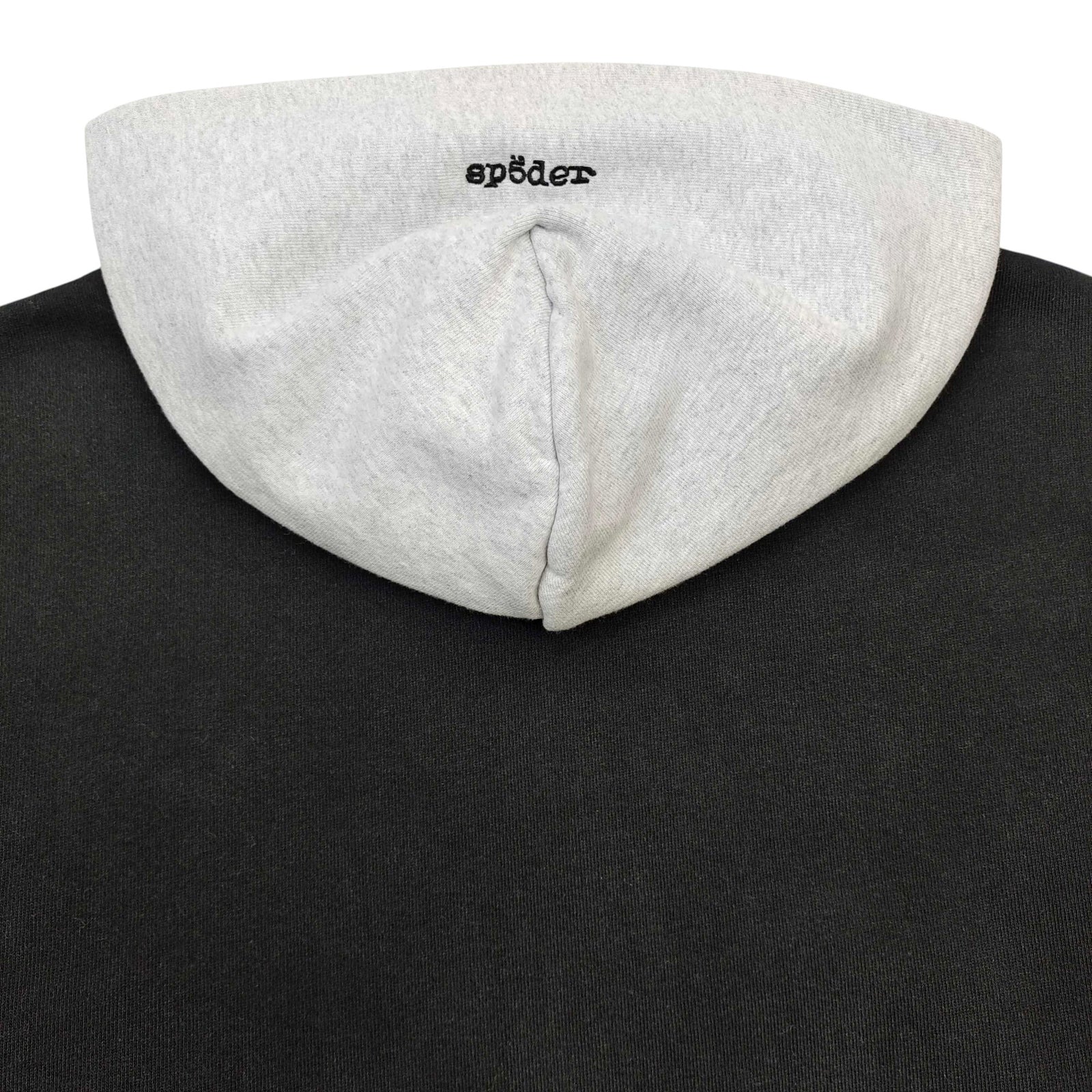 TRIPLE 5 STITCH FULL ZIP HOODIE SWEATSHIRT BLACK