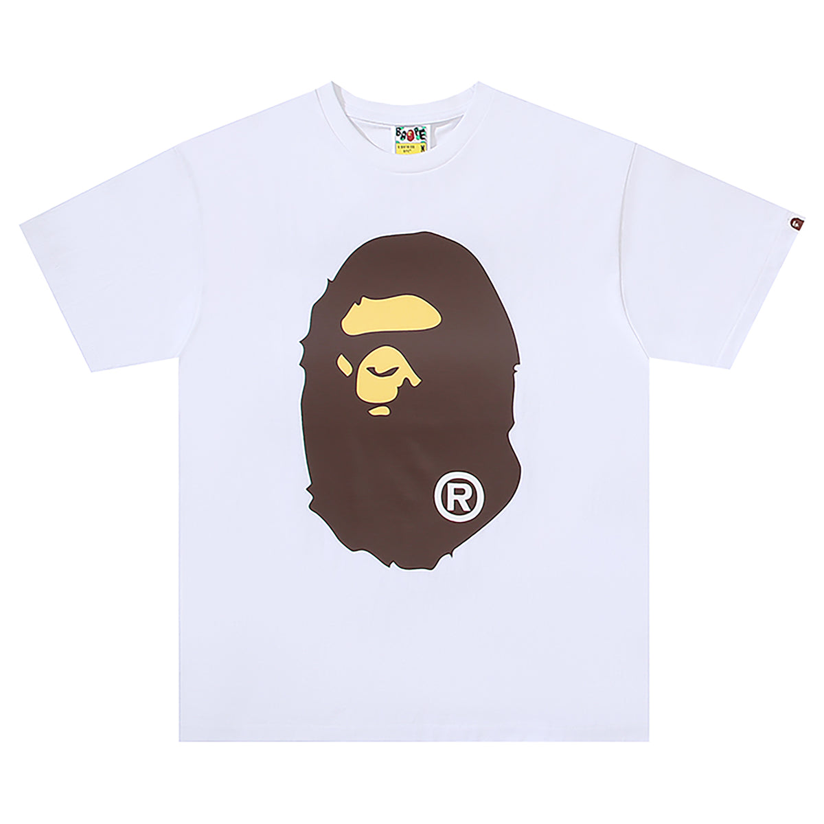 CLASSIC BIG APE HEAD T-SHIRT WHITE | A BATHING APE