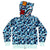 ABC CAMO SHARK WGM HOODIE SWEATSHIRT BLUE | A BATHING APE