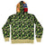 ABC CAMO SHARK WGM HOODIE SWEATSHIRT GREEN | A BATHING APE