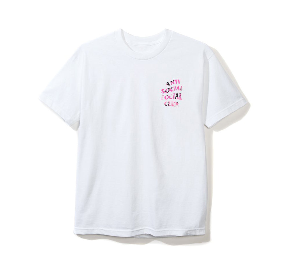 BEVERLY CAMO T-SHIRT WHITE PINK | ASSC