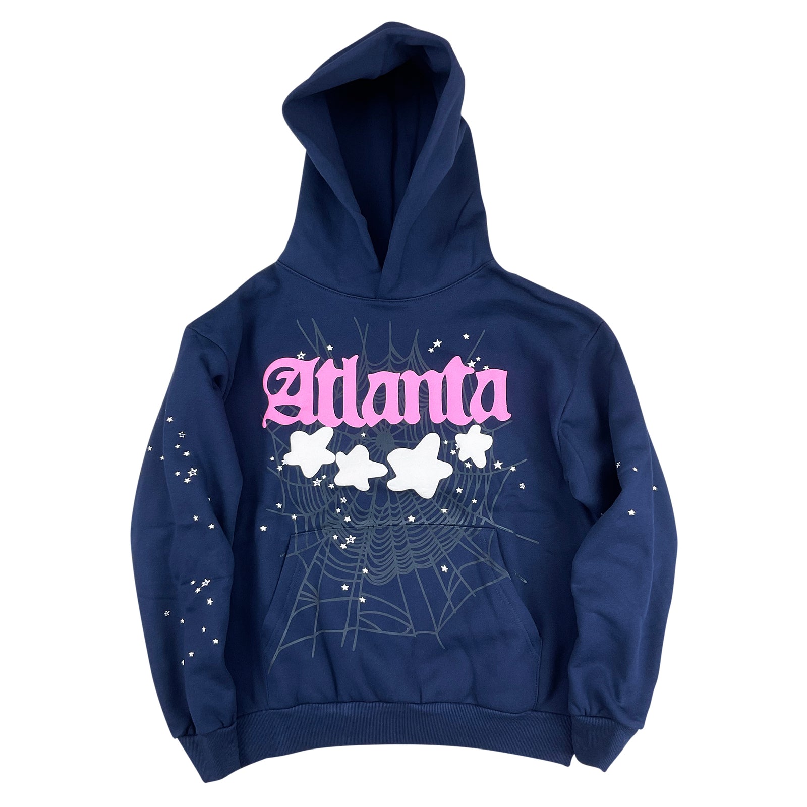 ATLANTA HOODIE SWEATSHIRT NAVY