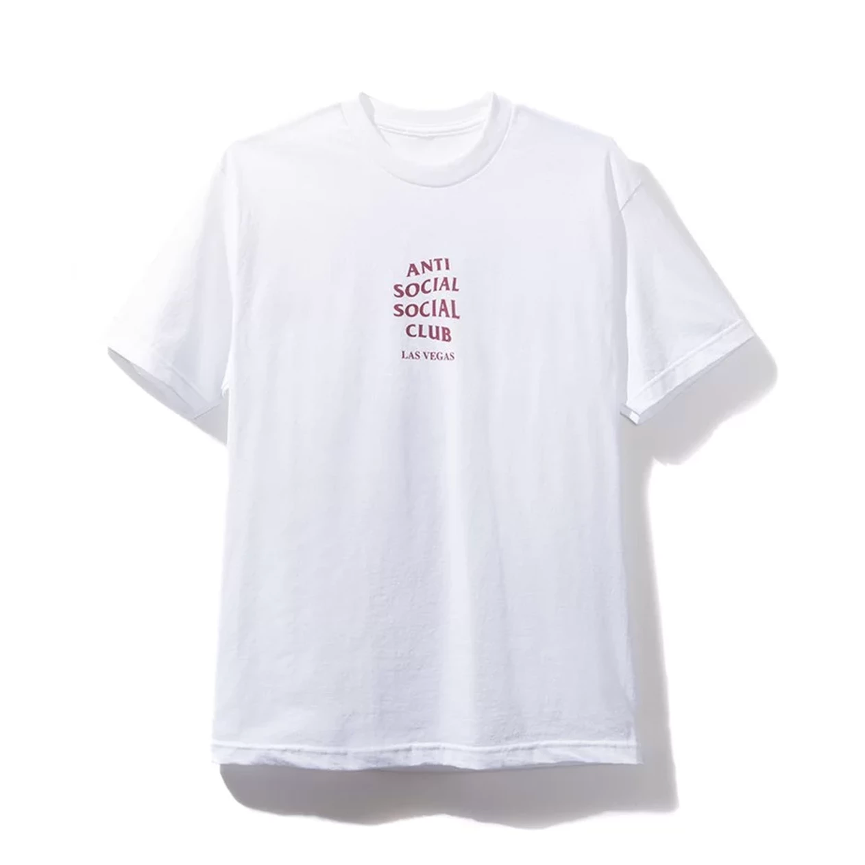 LAS VEGAS T-SHIRT WHITE MAROON | ASSC