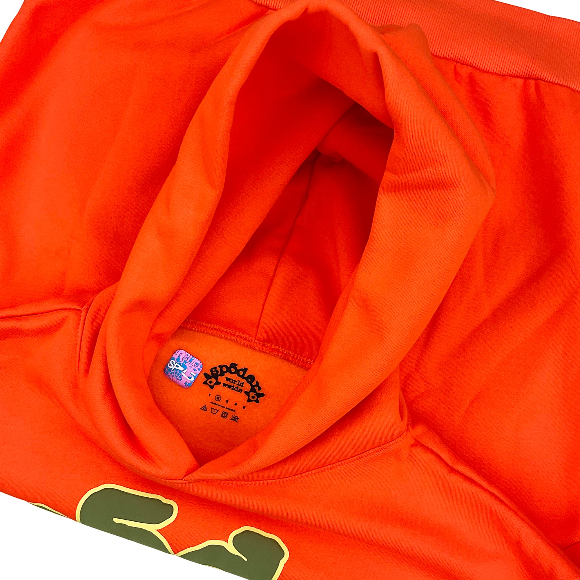 BELUGA HOODIE SWEATSHIRT ORANGE