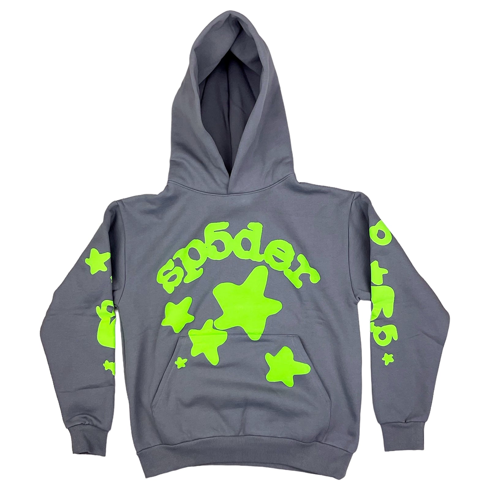 BELUGA HOODIE SWEATSHIRT SLATE GREY GREEN