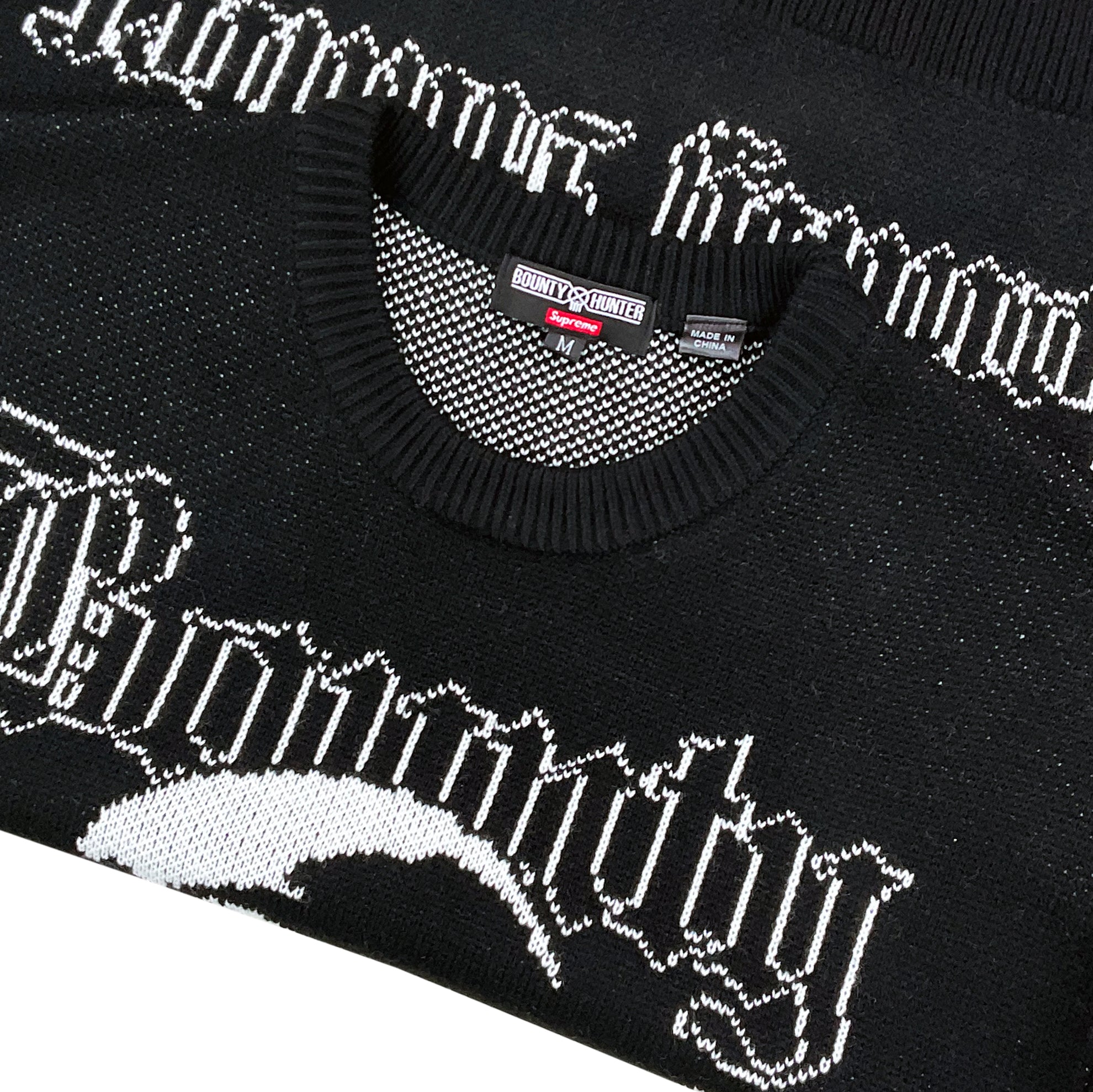 BOUNTY HUNTER SWEATER BLACK (FW23)