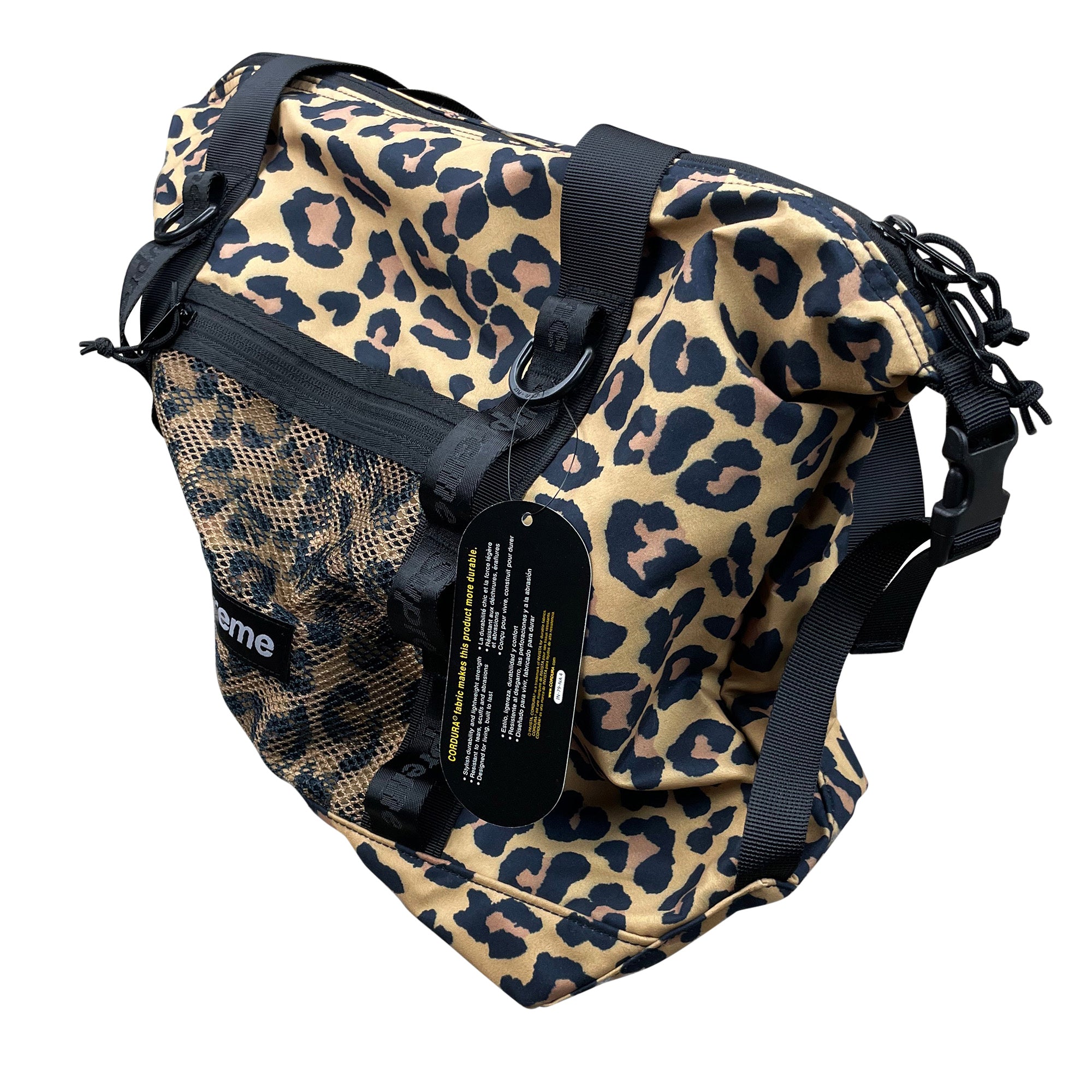 ZIP TOTE BAG LEOPARD (FW20)