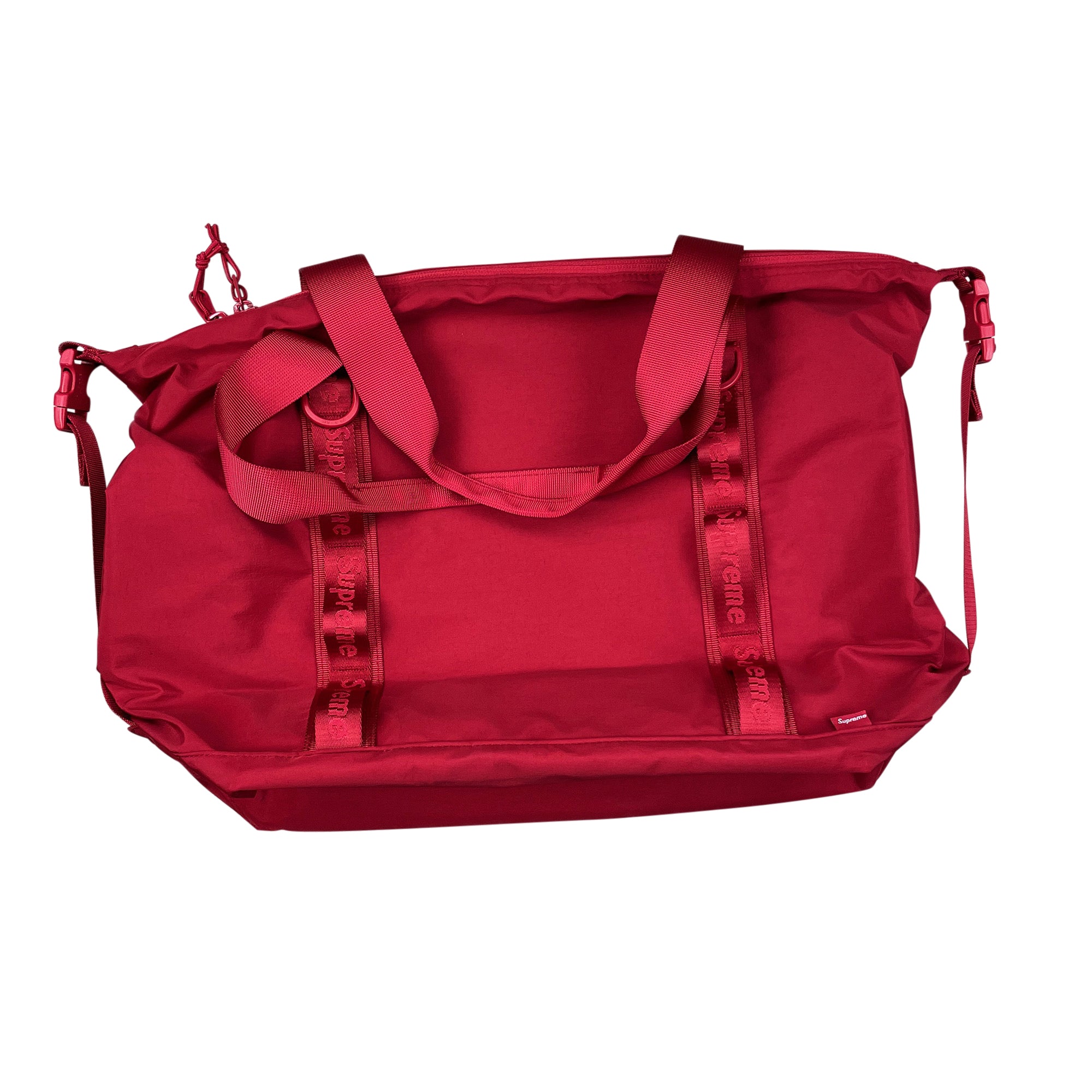 ZIP TOTE BAG DARK RED (FW20)