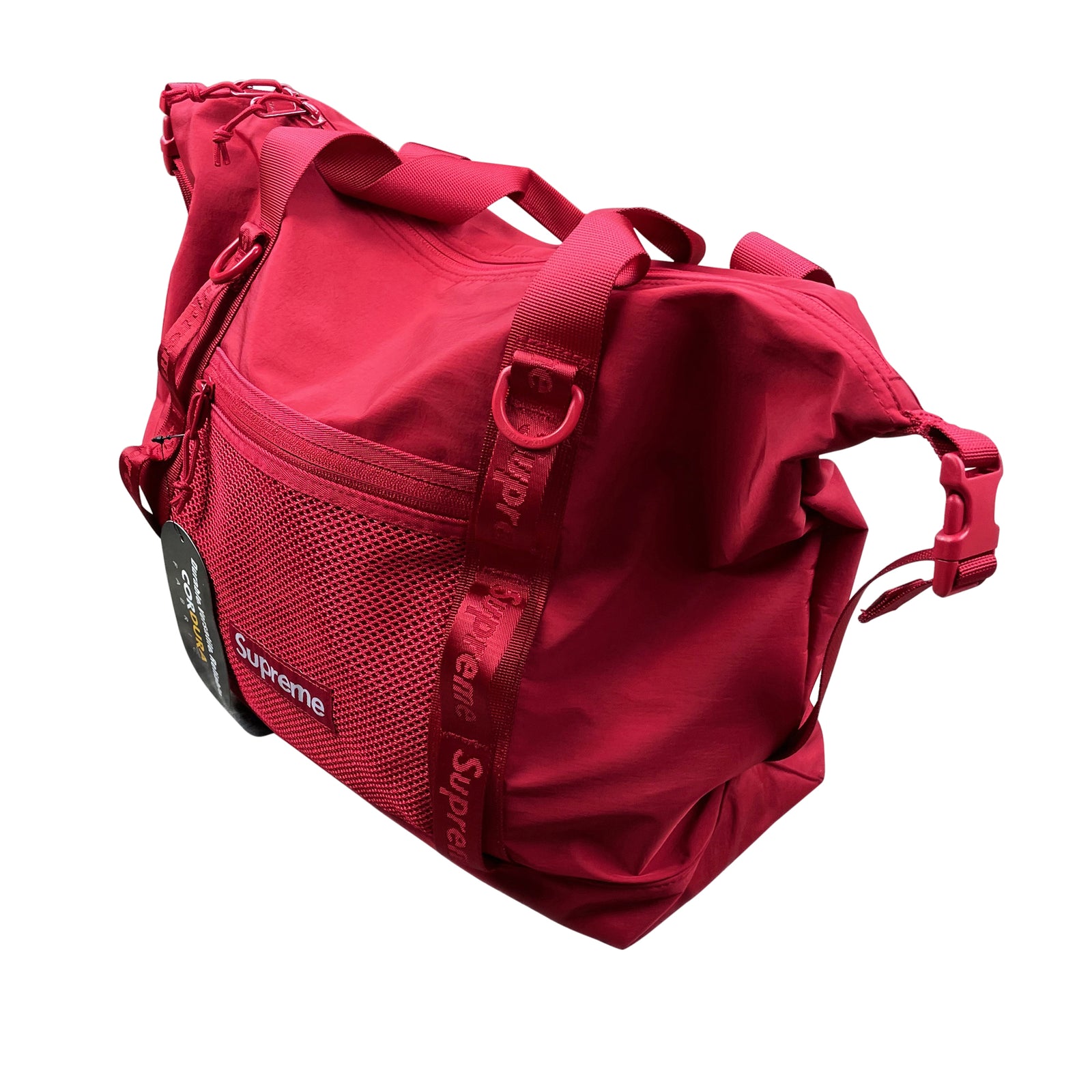 ZIP TOTE BAG DARK RED (FW20)