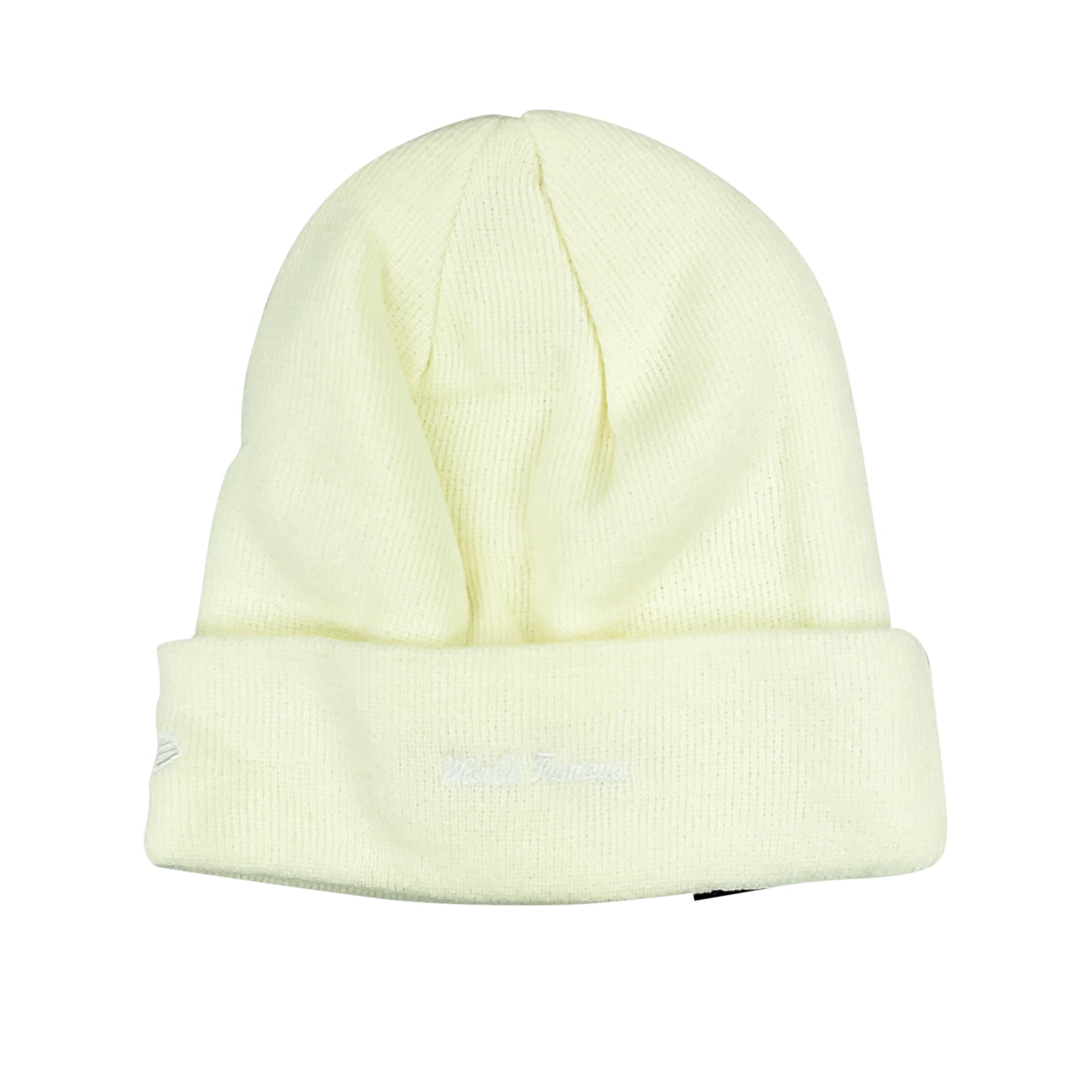 NEW ERA CROSS BOX LOGO BEANIE NATURAL (FW20)