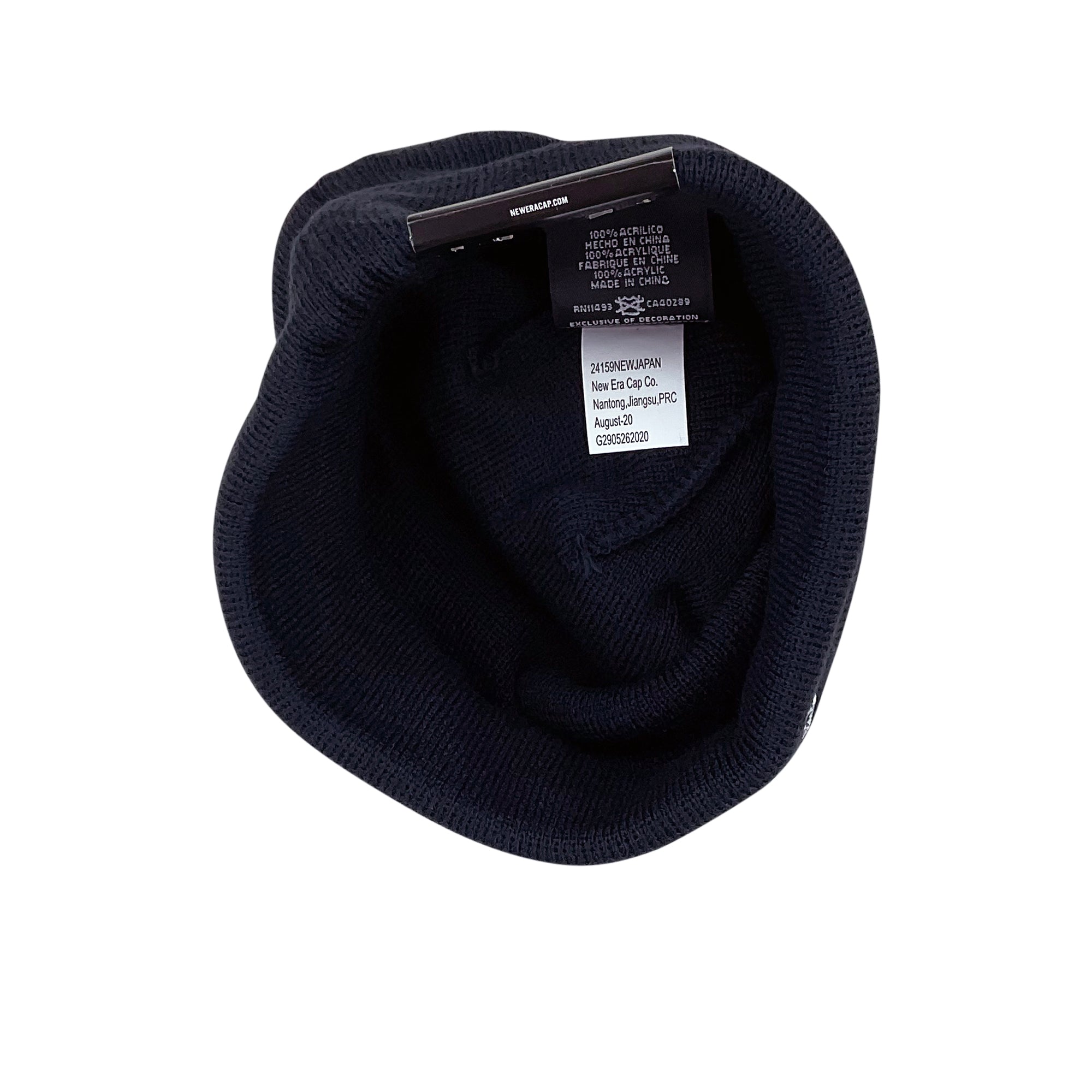 NEW ERA CROSS BOX LOGO BEANIE NAVY (FW20)