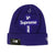 NEW ERA CROSS BOX LOGO BEANIE PURPLE (FW20)