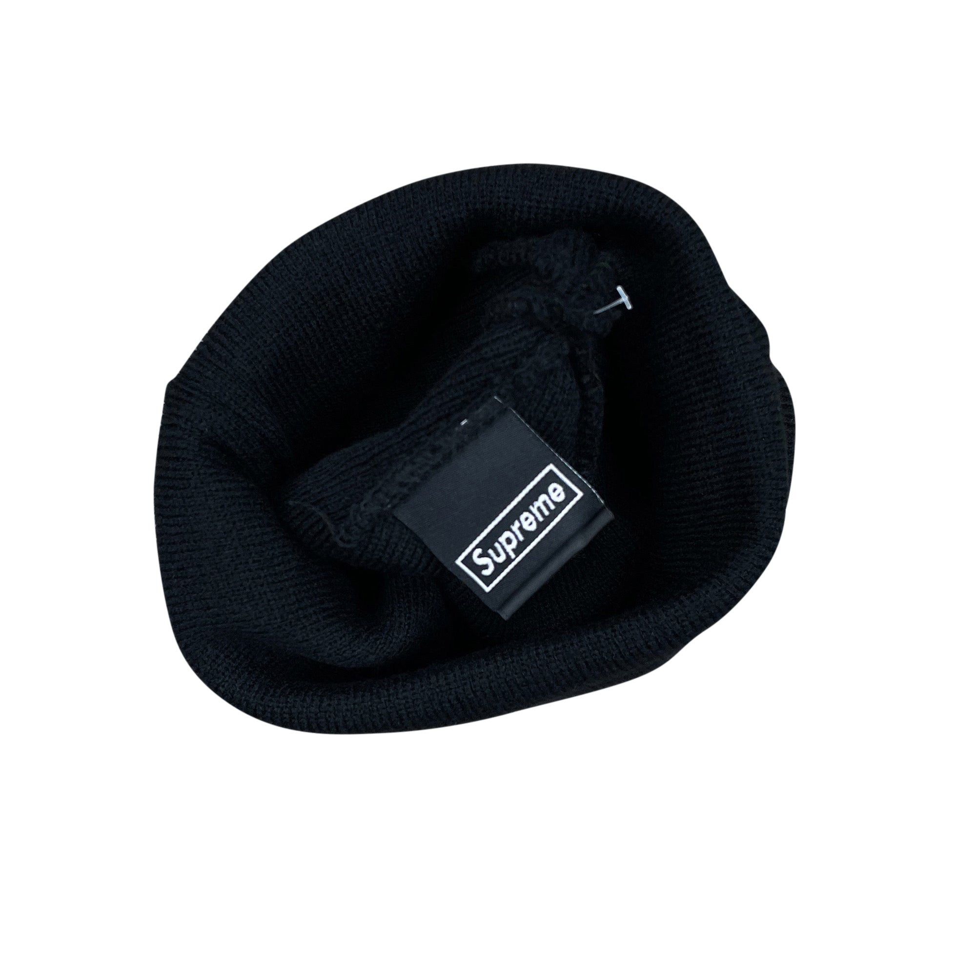 NEW ERA BANDANA BOX LOGO BEANIE BLACK (FW19)