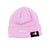 NEW ERA BANDANA BOX LOGO BEANIE PINK (FW19)