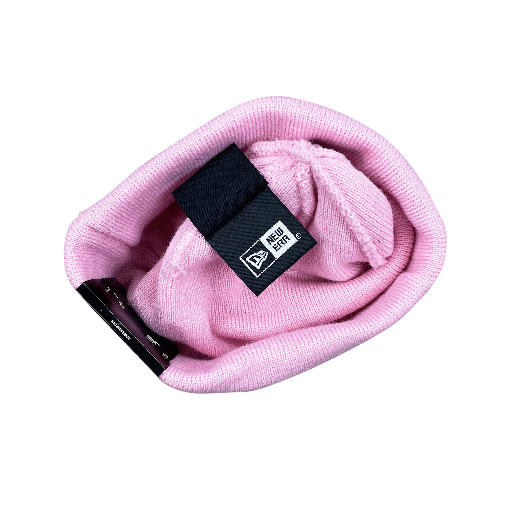 NEW ERA BANDANA BOX LOGO BEANIE PINK (FW19)