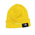 NEW ERA BANDANA BOX LOGO BEANIE YELLOW (FW19)