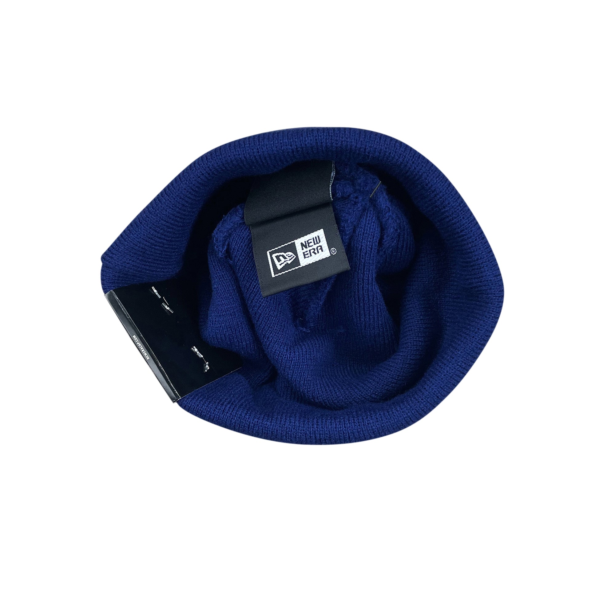 NEW ERA BOX LOGO BEANIE WASHED NAVY (FW21)