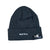 NEW ERA BOX LOGO BEANIE CHARCOAL (FW21)