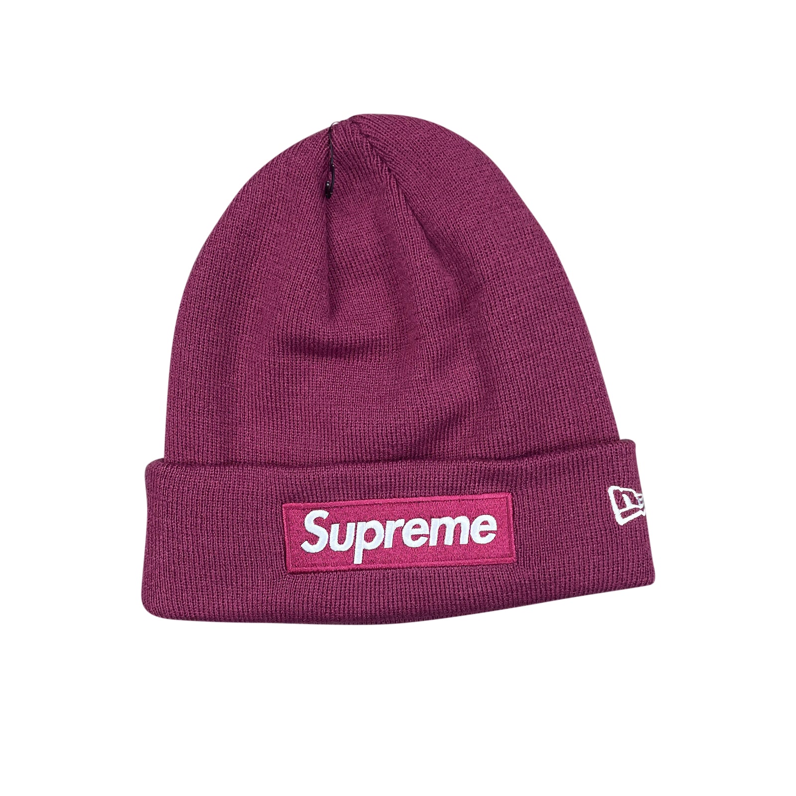 NEW ERA BOX LOGO BEANIE PLUM (FW21)