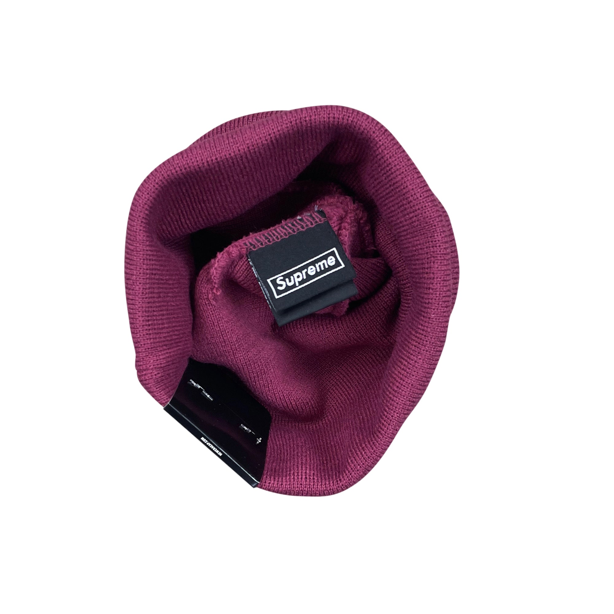 NEW ERA BOX LOGO BEANIE PLUM (FW21)