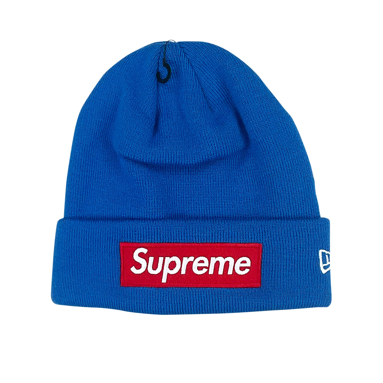 NEW ERA BOX LOGO BEANIE BLUE (FW22)