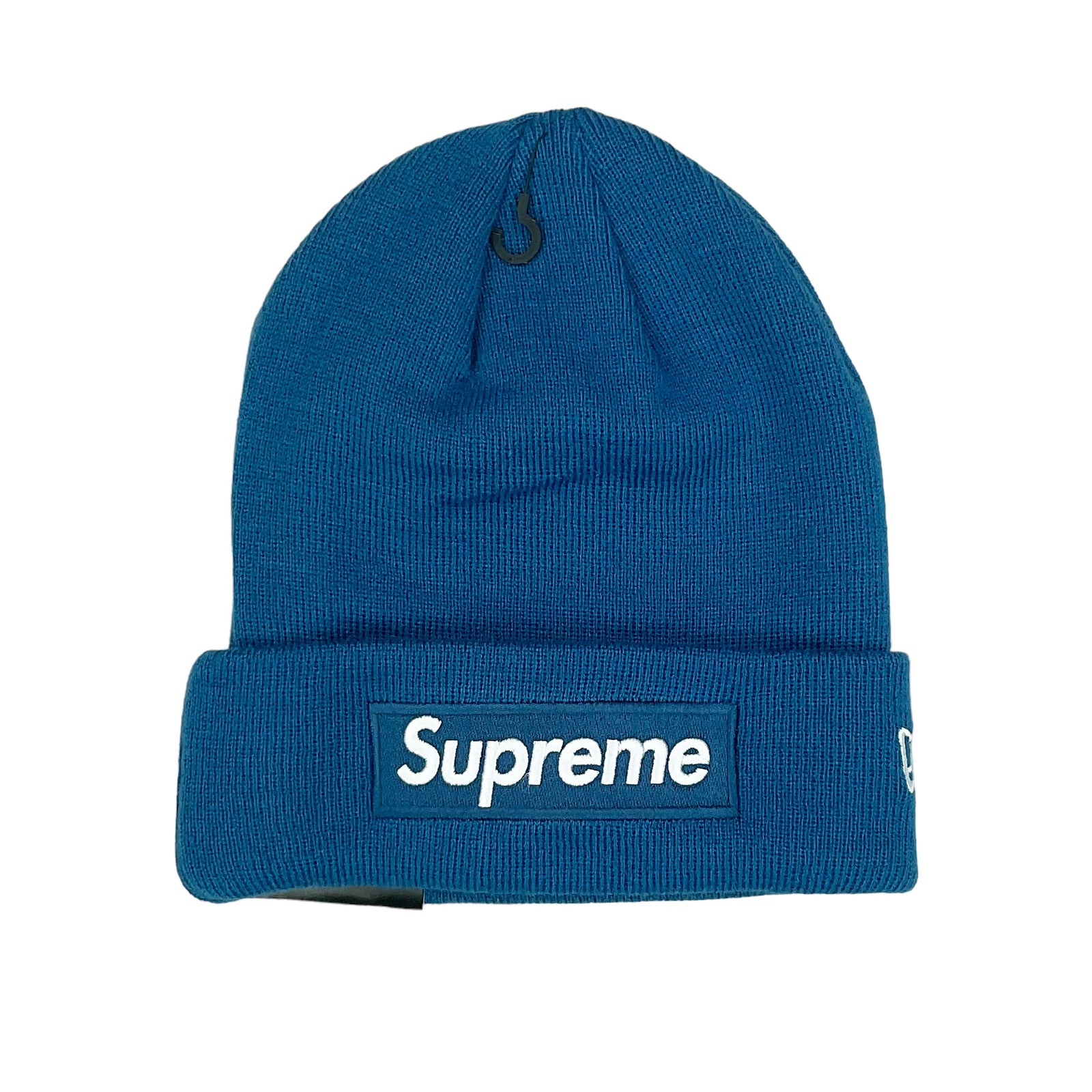 NEW ERA BOX LOGO BEANIE BLUE (FW23)