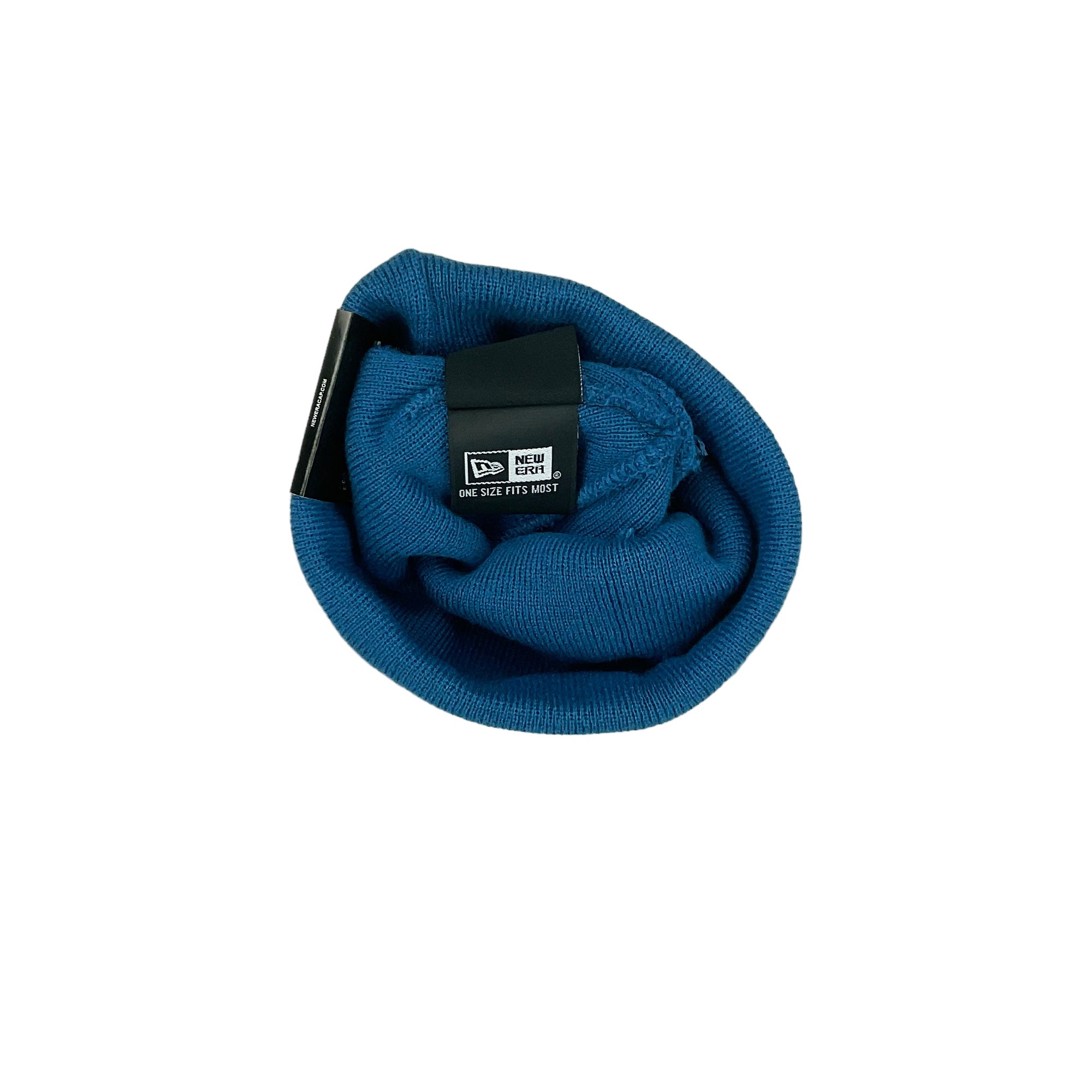 NEW ERA BOX LOGO BEANIE BLUE (FW23)