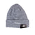 NEW ERA BOX LOGO BEANIE HEATHER GREY (FW23)