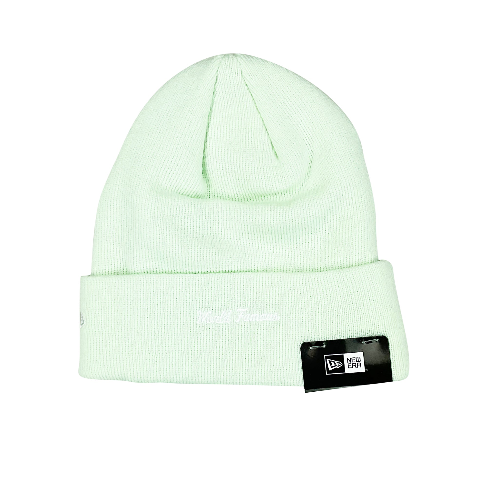 NEW ERA BOX LOGO BEANIE LIGHT GREEN (FW23)