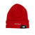 NEW ERA BOX LOGO BEANIE RED (FW23)